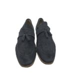 Mocasini barbati River Island, 43, piele intoarsa, bleumarin - imagine 3