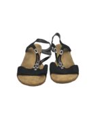 Sandale dama Rieker, 39, imitatie de piele, negru - imagine 3