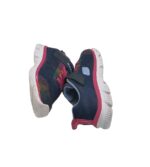 Adidasi copii Skechers, 35, material textil, albastru - imagine 4