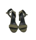 Sandale dama New Look, 38, material textil, kaki - imagine 3