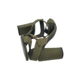Sandale dama New Look, 38, material textil, kaki - imagine 4