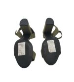 Sandale dama New Look, 38, material textil, kaki - imagine 5