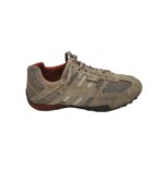 Adidasi barbati Geox, 43, piele intoarsa, material textil, gri bej