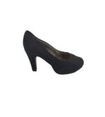 Pantofi dama S'Oliver, 36, material textil, negru