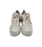 Adidasi barbati Geox, 40, imitatie de piele, piele, alb - imagine 3