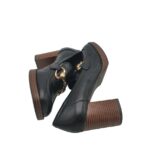 Pantofi dama  Catwalk, 37, imitatie de piele, negru - imagine 4