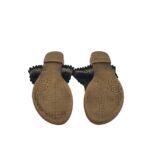 Saboti dama Graceland, 36, imitatie de piele, material textil, negru - imagine 5