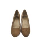 Pantofi dama 5th Avenue, 36, piele intoarsa, bej - imagine 3