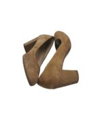 Pantofi dama 5th Avenue, 36, piele intoarsa, bej - imagine 4