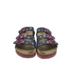 Saboti copii Superfit, 34, imitatie de piele, bleumarin gri - imagine 3