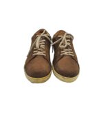 Tenisi barbati Stockerpoint, 43, piele intoarsa, maro - imagine 3
