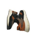 Adidasi dama Adidasi, 42, piele intoarsa, maro negru - imagine 4