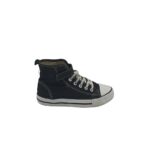 Tenisi copii , 34, material textil, negru
