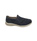 Pantofi barbati Rieker, 43, piele intoarsa, negru