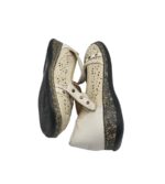 Balerini dama 39, imitatie de piele, alb crem - imagine 4