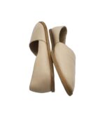 Balerini dama 36, imitatie de piele, bej - imagine 4