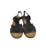 Sandale dama Rieker, 42, imitatie de piele, material textil, negru - imagine 3