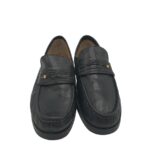 Mocasini barbati  42, piele, negru - imagine 3