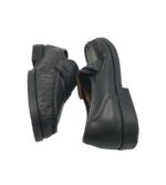 Mocasini barbati  42, piele, negru - imagine 4
