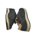 Adidasi barbati  41, imitatie de piele, piele, negru - imagine 4