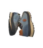 Adidasi dama Lomer, 38, material textil, albastru - imagine 4
