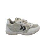 Adidasi barbati Hummel, 44.5, imitatie de piele, material textil, alb