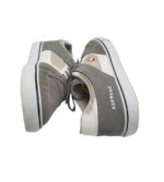 Tenisi barbati Airwalk, 43, piele intoarsa, gri - imagine 4