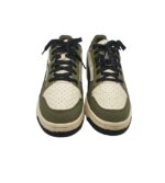 Adidasi barbati Puma, 47, imitatie de piele, alb verde - imagine 3