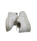 Adidasi barbati Nike Air Force, 41, imitatie de piele, piele, alb - imagine 4