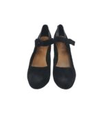 Pantofi dama 5th Avenue, 41, piele intoarsa, negru - imagine 3