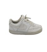Adidasi barbati Nike, 43, imitatie de piele, alb