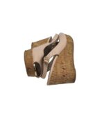 Sandale dama Next, 39, piele, bej - imagine 4