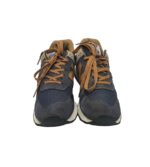 Adidasi barbati New Balance, 43, piele intoarsa, material textil, negru maro - imagine 3
