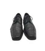 Pantofi barbati Borelli, 42, piele, negru - imagine 3