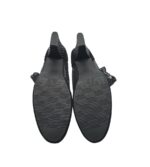 Botine dama 42, imitatie de piele, material textil, negru - imagine 5