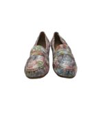 Mocasini dama 40, imitatie de piele, multicolor - imagine 3