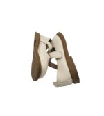 Pantofi copii Fashion, 25, imitatie de piele, crem - imagine 4