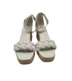 Sandale dama H&M, 40, imitatie de piele, alb - imagine 3