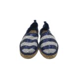Espadrile dama Tamaris, 38, material textil, albastru gri - imagine 3