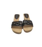 Saboti dama Blue Motion, 38, piele, negru - imagine 3