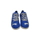 Adidasi copii Puma, 37, imitatie de piele, albastru - imagine 3