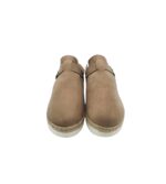Saboti dama 38, material textil, bej - imagine 3