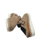 Saboti dama 38, material textil, bej - imagine 4