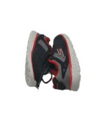 Adidasi copii Skechers, 34, material textil, negru gri - imagine 4