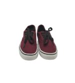 Tenisi copii Vans, 38, material textil, visiniu - imagine 3