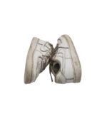 Adidasi copii Nike, 28, imitatie de piele, alb - imagine 4