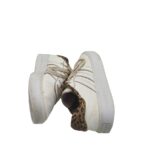 Adidasi dama Superga, 37, piele, alb - imagine 4