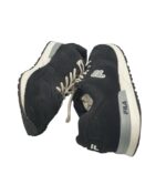 Adidasi barbati Fila, 44, imitatie de piele, material textil, negru - imagine 4