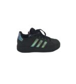 Adidasi copii Adidas, 34, imitatie de piele, negru