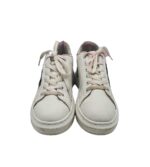 Adidasi dama 37, imitatie de piele, alb negru - imagine 3